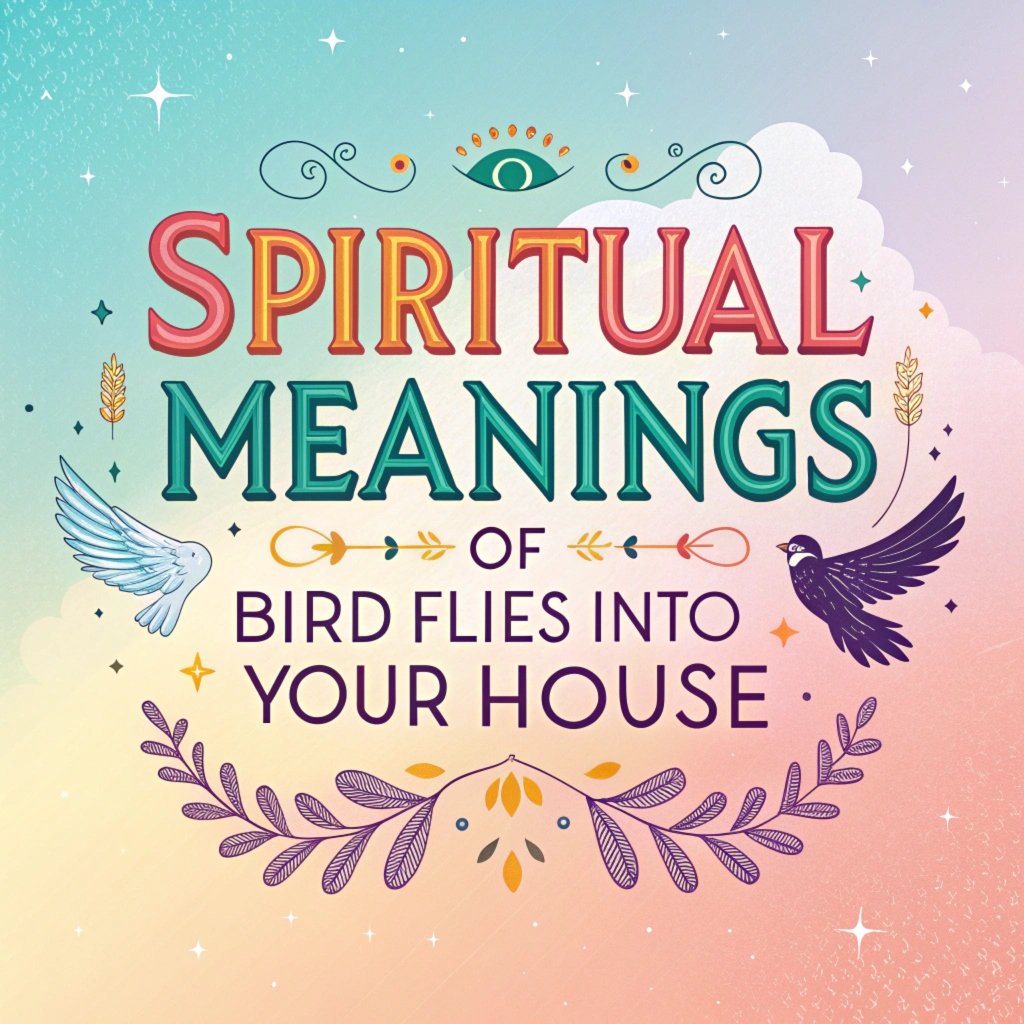 13 Spiritual Meanings of Bird Flies Into Your House: Divine Messages and Personal Growth