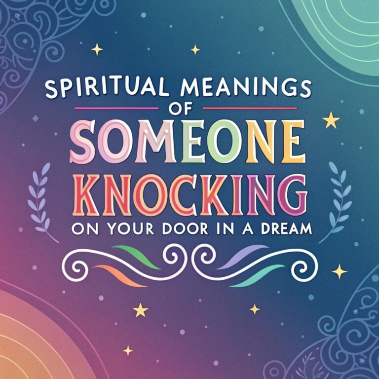 14 Spiritual Meanings of Someone Knocking on Your Door in a Dream: Secret Messages and Divine Guidance